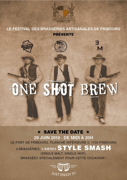 Image ONE SHOT BREW - 29 Juin au Port de Fribourg Image ONE SHOT BREW - 29 Juin au Port de Fribourg